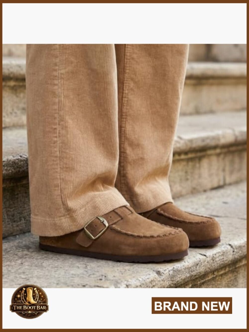 Genuine Suede Clogs for Women Moc Toe Slip On Shoes - Picture 2 of 7